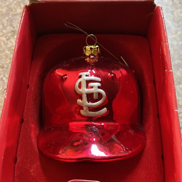 Scottish Christmas Ultimate Sports Orament Red St. Louis Ball Cap - Picture 1 of 8